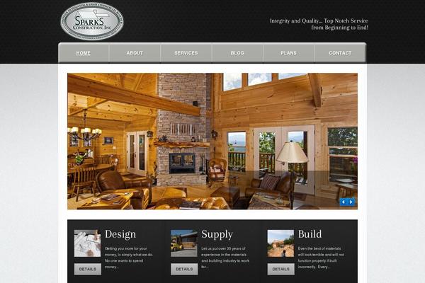 sparksconstruction.net site used Theme1612