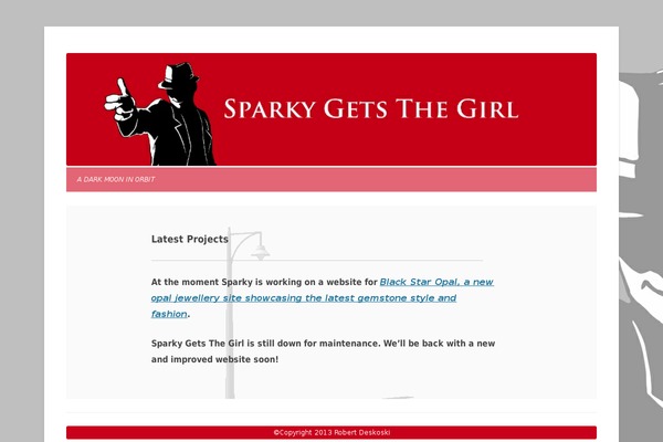 sparkygetsthegirl.com site used Sparky
