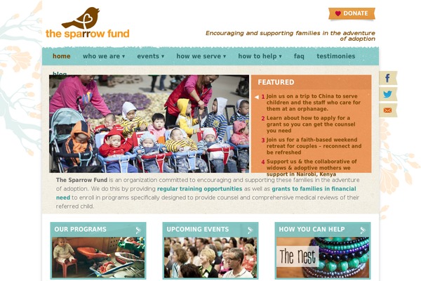 sparrow-fund.org site used Tsf