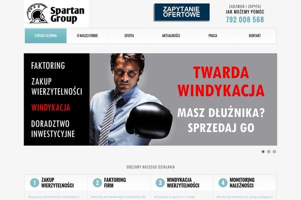 spartangroup.pl site used Odszkodowania