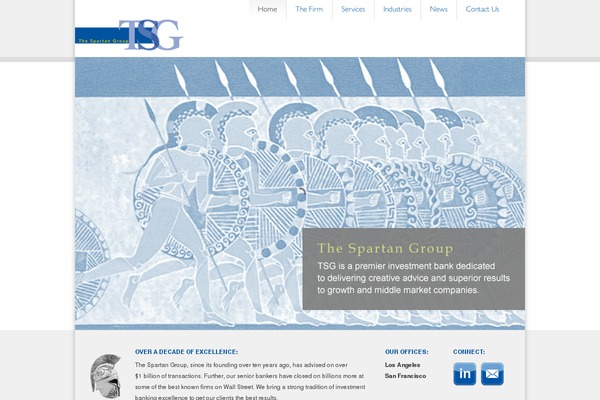 Sparta theme site design template sample
