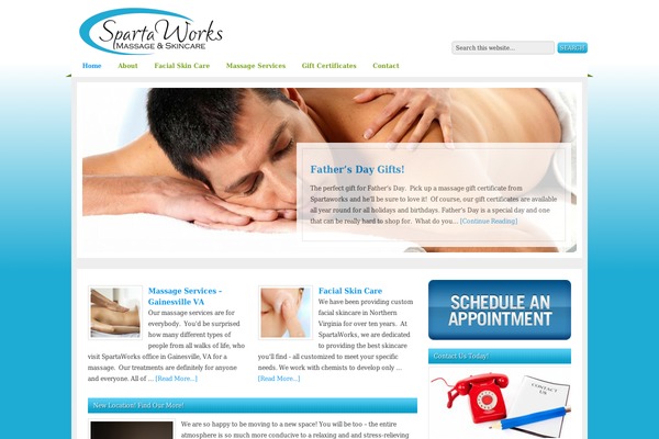 wellnesscenter theme websites examples