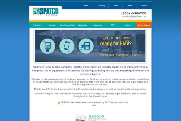 spatco.com site used Spatco-template