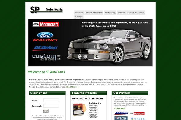 spautoparts.com site used Machenry