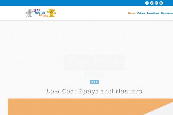 spayaz.com site used Spay-neuter-clinic
