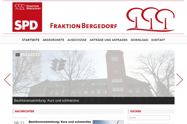 spd-fraktion-bergedorf.de site used Spdbergedorf