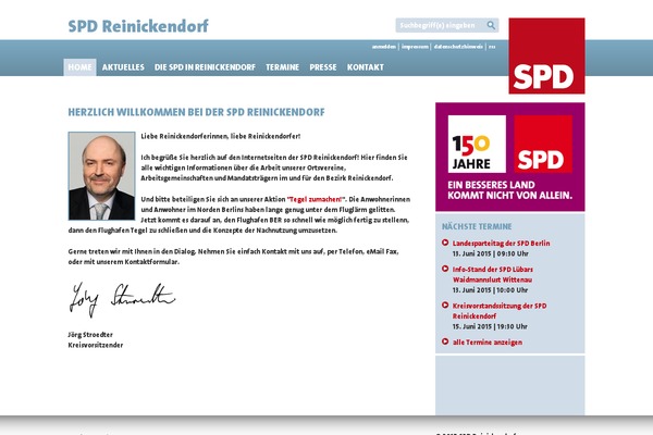 spd-reinickendorf.info site used Bayernspd_2013_blue