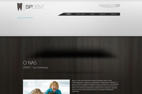 Accentuate theme site design template sample