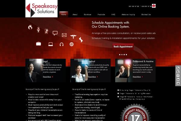 speakeasysolutions.ca site used Speakeasy