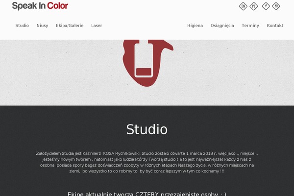 speakincolor.pl site used Berry