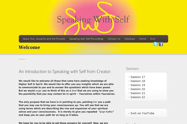 speakingwithself.com site used Envisioned