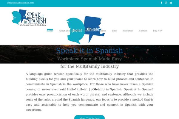 Site using Coblocks plugin