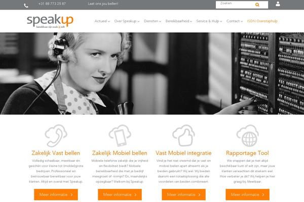 speakup.nl site used Speakup