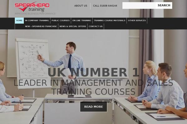 spearhead-training.co.uk site used Theme52504