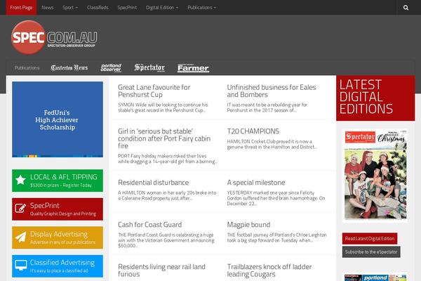 Site using Oxygen plugin