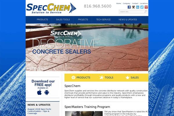 specchemllc.com site used Specchem