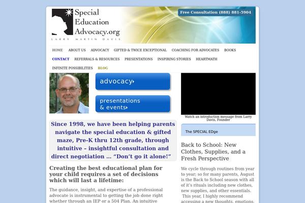 specialeducationadvocacy.org site used Headway