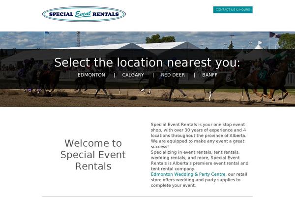 specialeventrentals theme websites examples