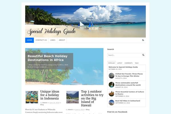 Canvas theme site design template sample