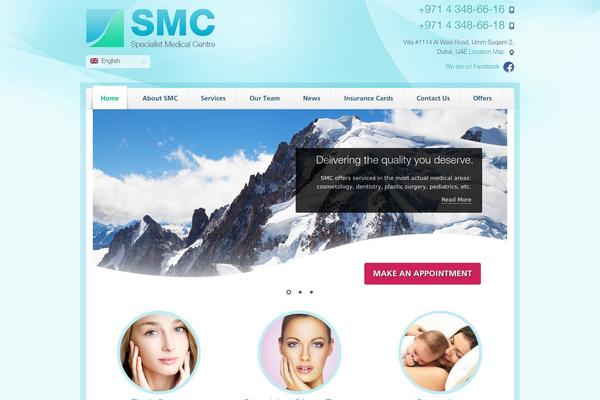 Medica Parent theme site design template sample