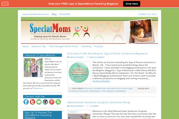 specialmompreneurs.com site used Norma