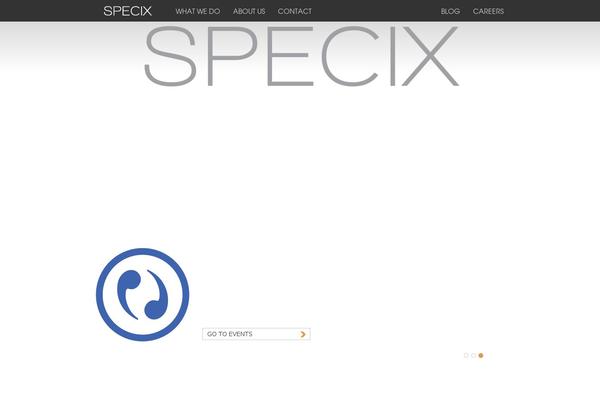 specix.com site used Specix