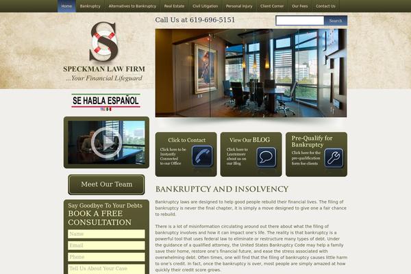 speckmanlawfirm.com site used Speckmanandassociates