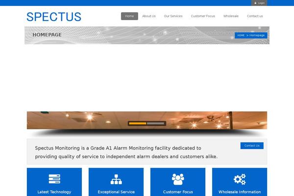 spectus.com.au site used Alcatron