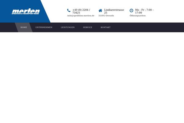 Tm_transport theme site design template sample