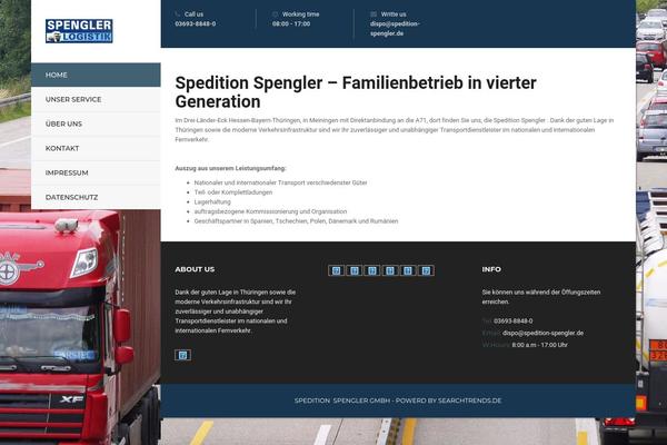 spedition-spengler.de site used TransGo