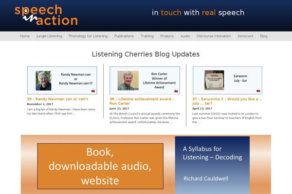 speechinaction.org site used Speechinaction2016