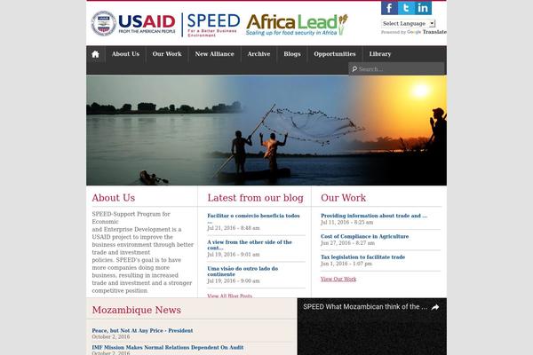 Site using Google Language Translator plugin