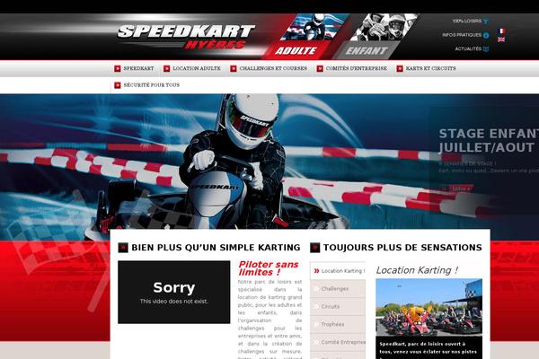 speedkart.fr site used Speedkart