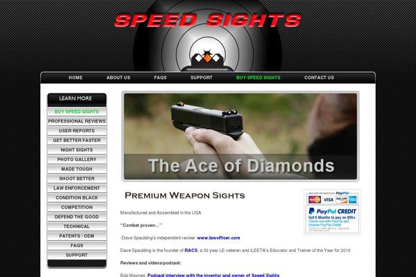 speedsights.com site used Bigsplash