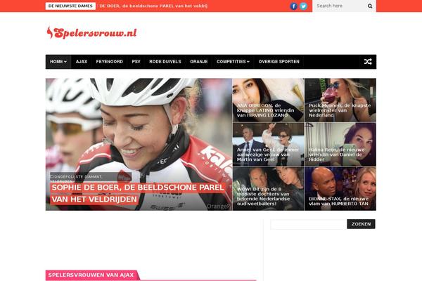 NanoMag theme site design template sample