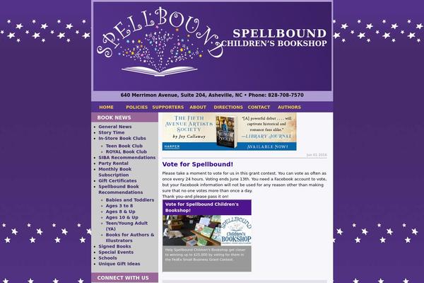 spellboundchildrensbookshop.com site used Spellbound
