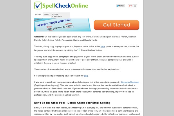 spellcheckonline.com site used Sc