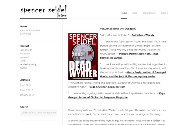 spencerseidel.com site used Darkwhite