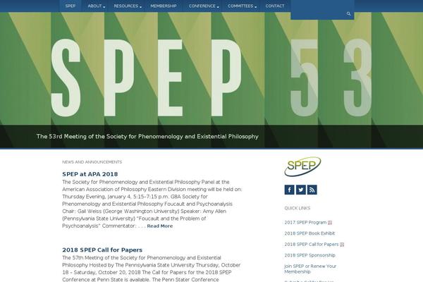 spep.org site used Spep