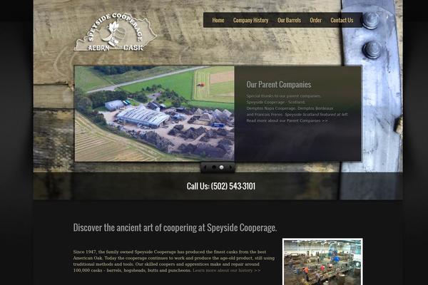 speysidecooperageky.com site used Valiano