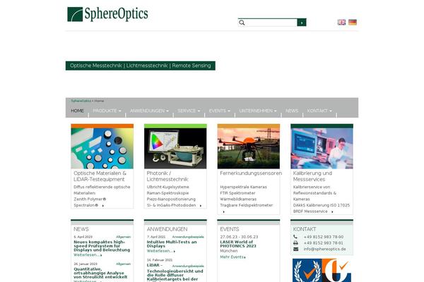 sphereoptics.de site used Sphereoptic