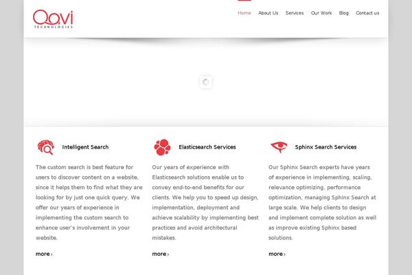 Qt theme site design template sample