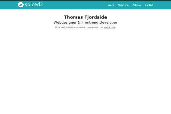 Basics theme site design template sample