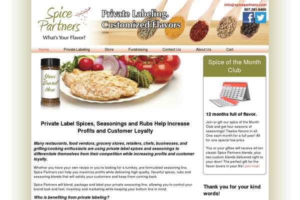 spicepartners.com site used Spicepartners