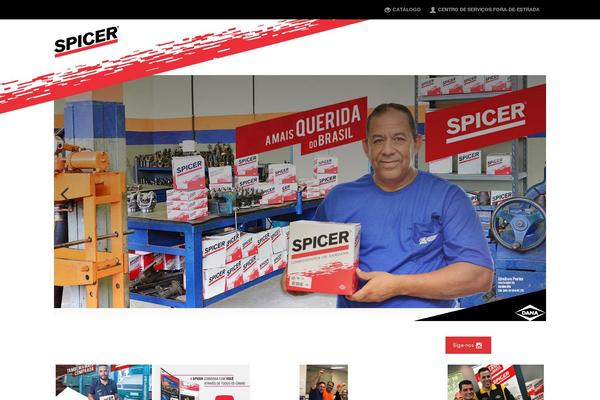 spicer.com.br site used Dana-spicer-theme