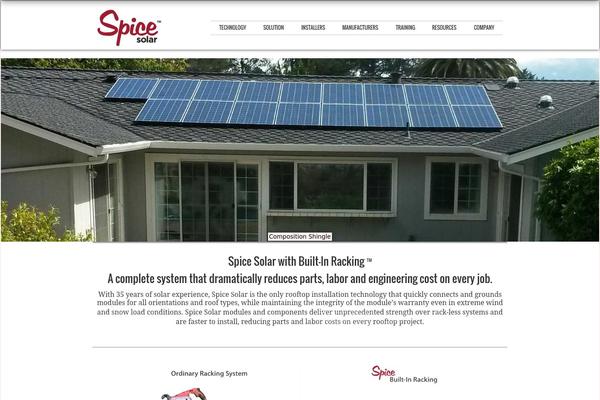 spicesolar.com site used Golden