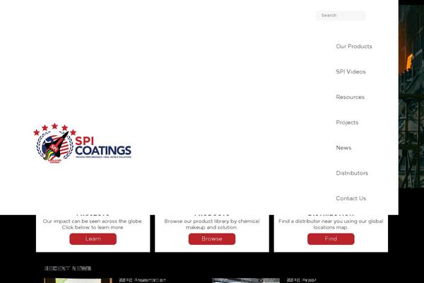 Spi theme site design template sample