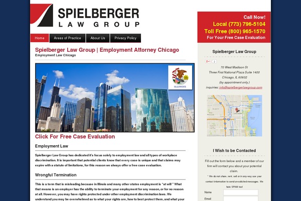 spielbergerlawchicago.com site used Lawgroup