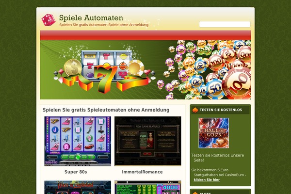 spieleautomaten.eu site used Sevenslot