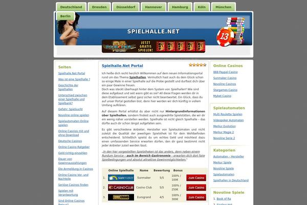 spielhalle.net site used Digg3
